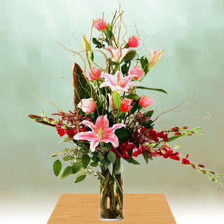 Exquisite Stargazer Lilies Arrangement in Minneapolis, MN Schaaf Floral