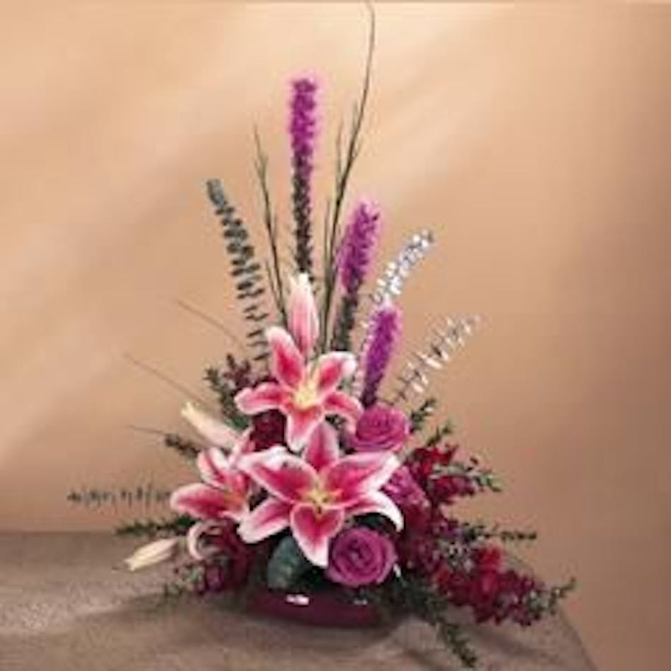 Fragrant Beauty Stargazer Lily Arrangement in Minneapolis, MN - Schaaf ...