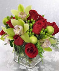 Holiday Orchids and Roses