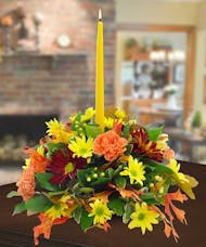 Centerpiece with Candle