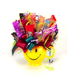 Happy Face Candy Bouquet